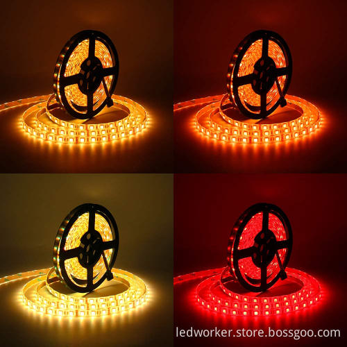12V/24V 5050 RGB Music Sync Color Changing LED Strip Light